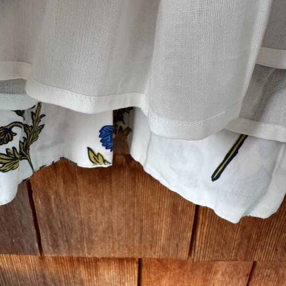 NWT Anthropologie The Jacie Poplin Floral Printed Midi Skirt by Maeve in X-Large - Picture 12 of 14